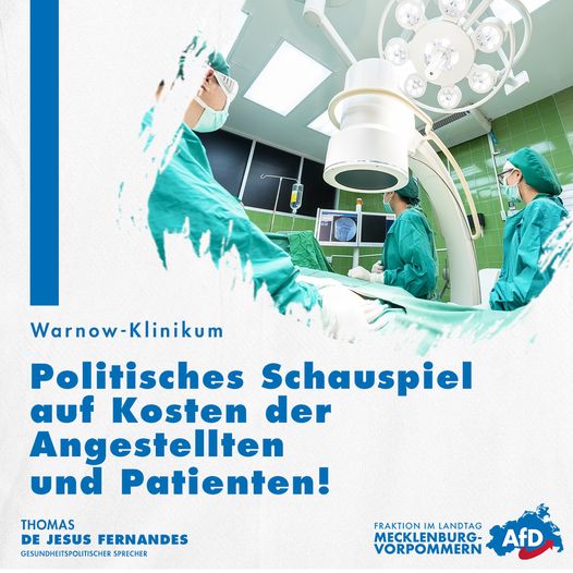 Read more about the article Warnow-Klinikum: Politisches Schauspiel auf Kosten der Angestellten und Patienten