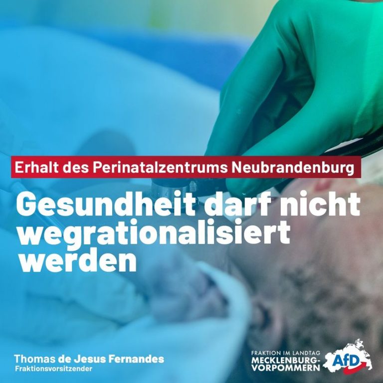 Read more about the article Erhalt des Perinatalzentrums Neubrandenburg
