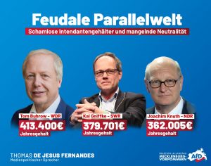Read more about the article Feudale Parallelwelt im öffentlich-rechtlichen Rundfunk